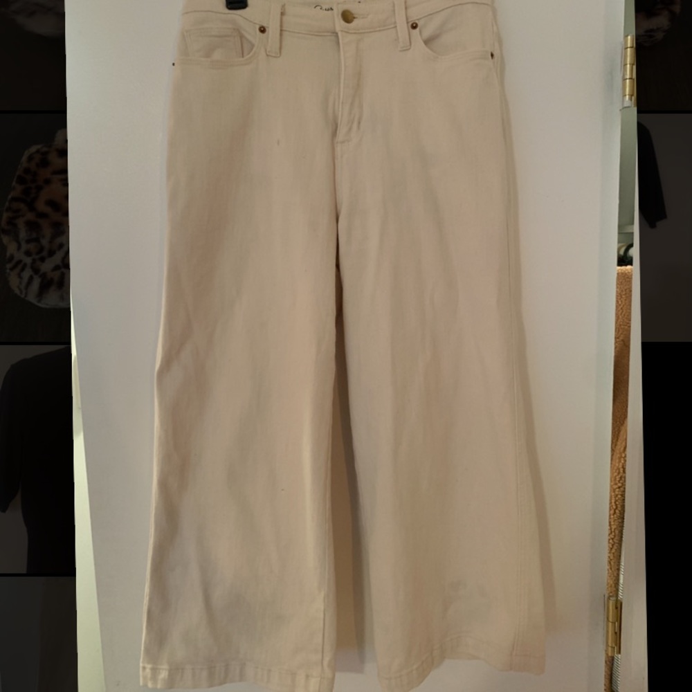 Wide leg jeans